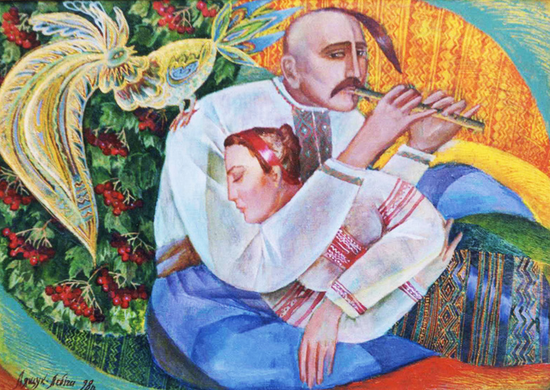 «Пісня сопілки». 1998. Полотно, олія